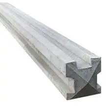 2.4M  3 WAY CONCRETE SLOTTED FENCE POST