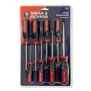SPEAR & JACKSON  8 PIECE SCREWDRIVER SET