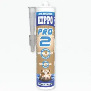 HIPPO PRO 2 ALL PURPOSE SEALANT & ADHESIVE TRANSLUCENT