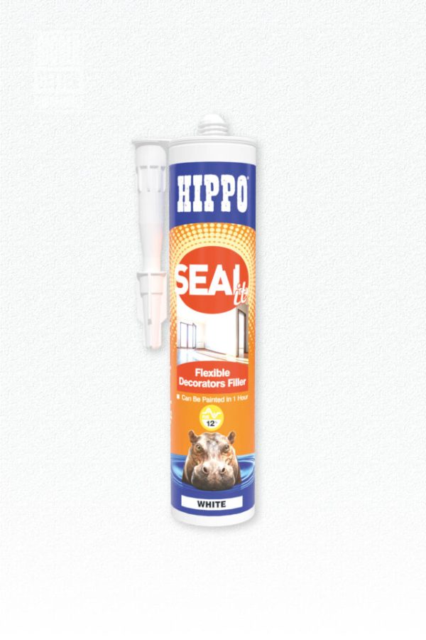 Hippo Seal It Flexible Decorators Filler White