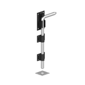450MM GARAGE DOOR BOLT E/BLACK