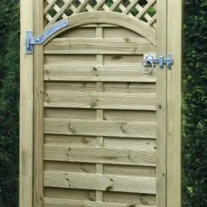 1800 X 900MM ARCHED LATTICE TOP GATE