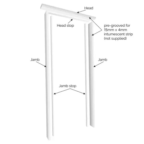 Primed FD30 Lining 27.5mm x 133 untrenched - Image 2