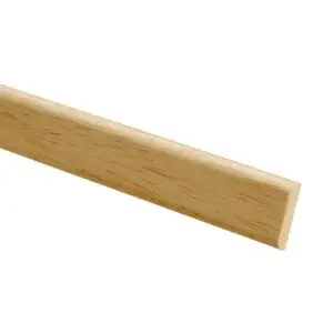 2.4M 18 X 6MM LIGHT HARDWOOD D SHAPE